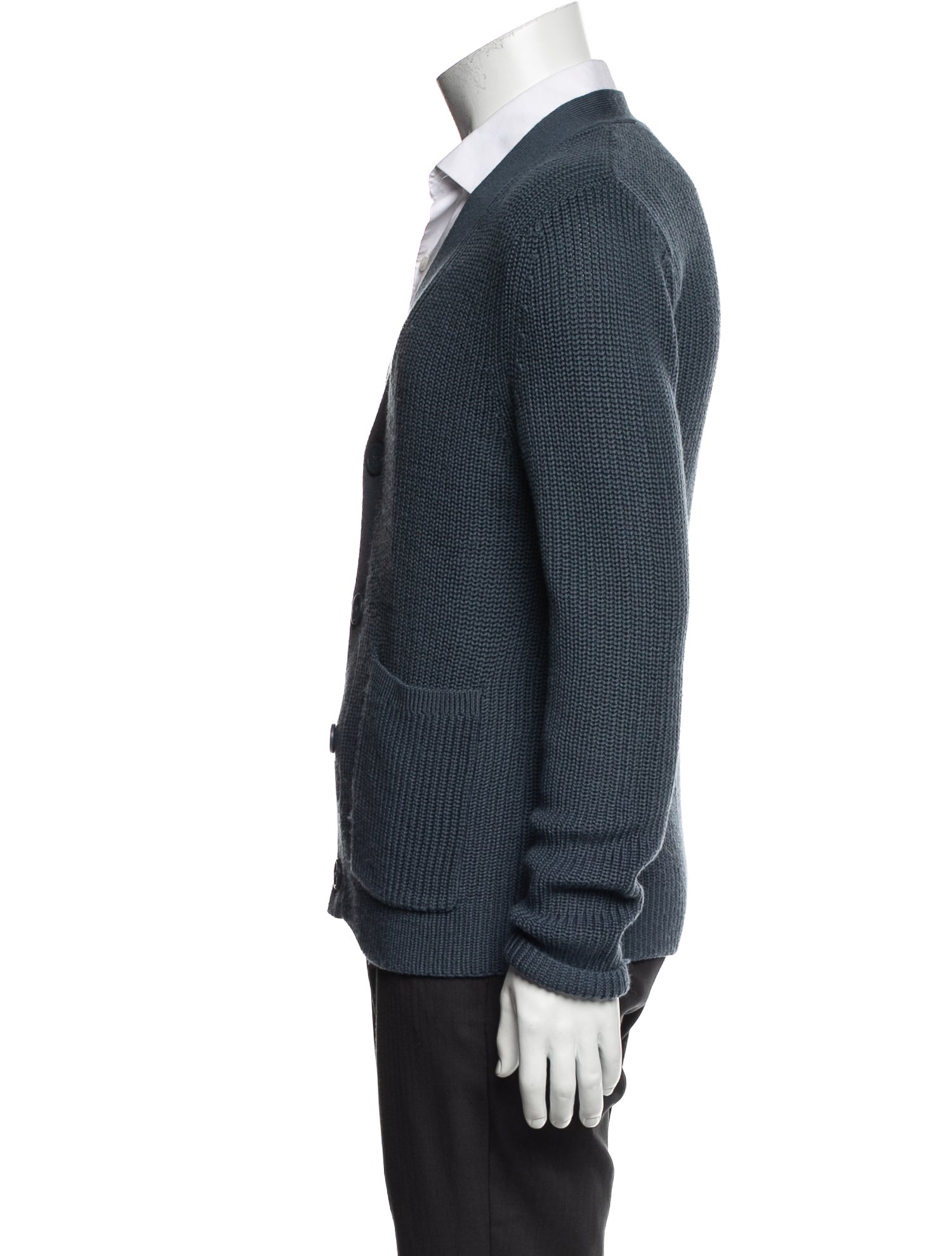 Sandro Wool V-Neck Cardigan
