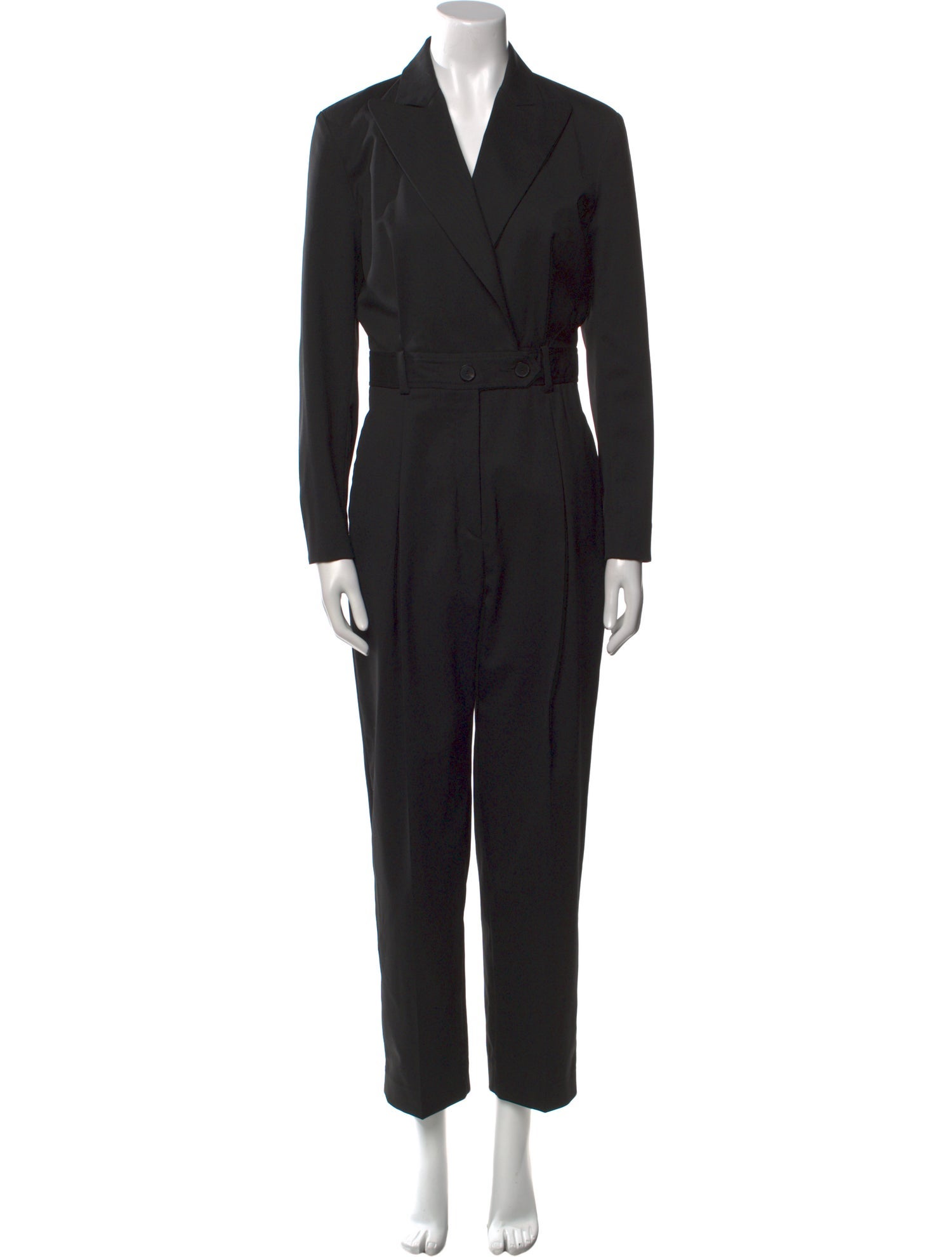 Sandro V-Neck Jumpsuit