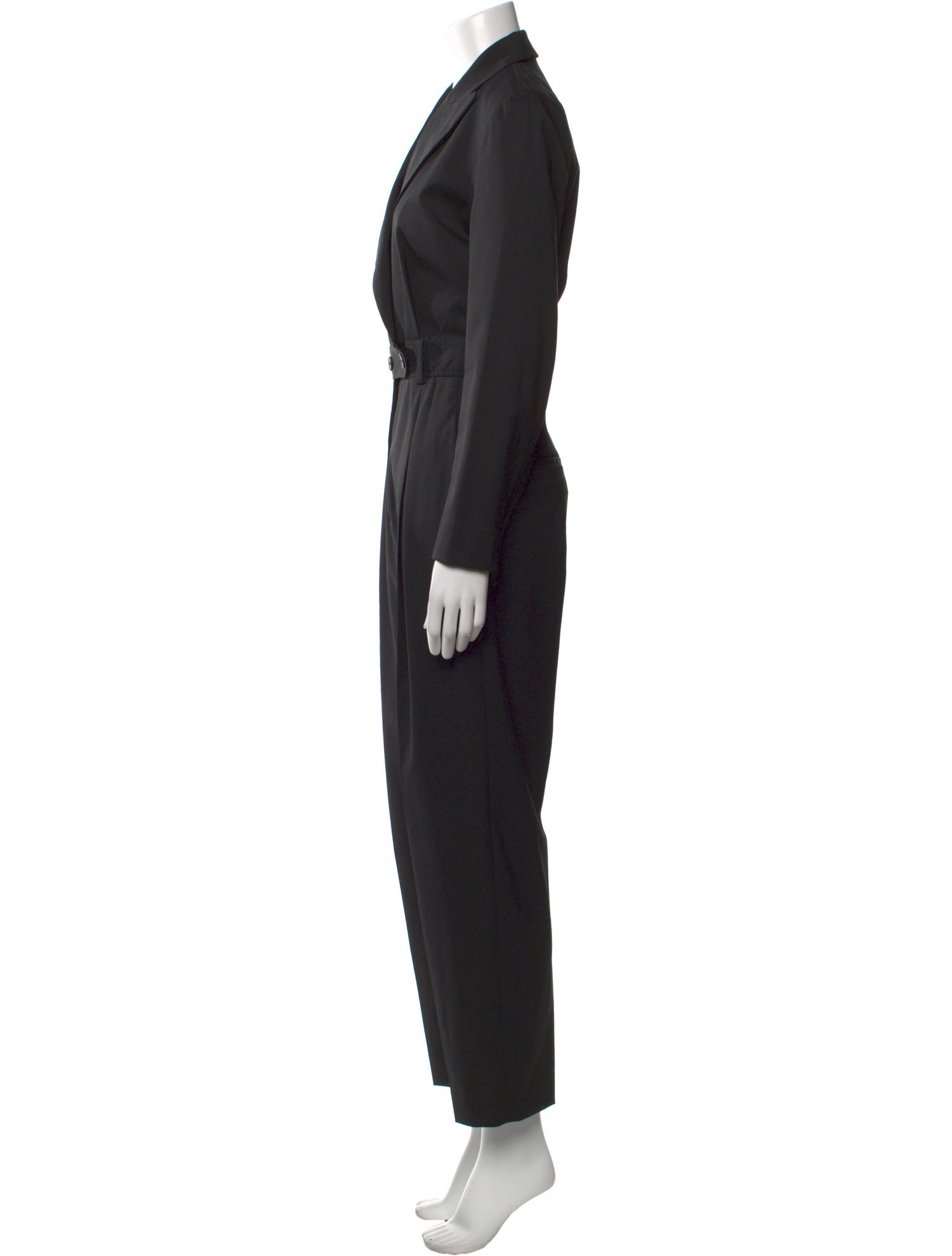 Sandro V-Neck Jumpsuit