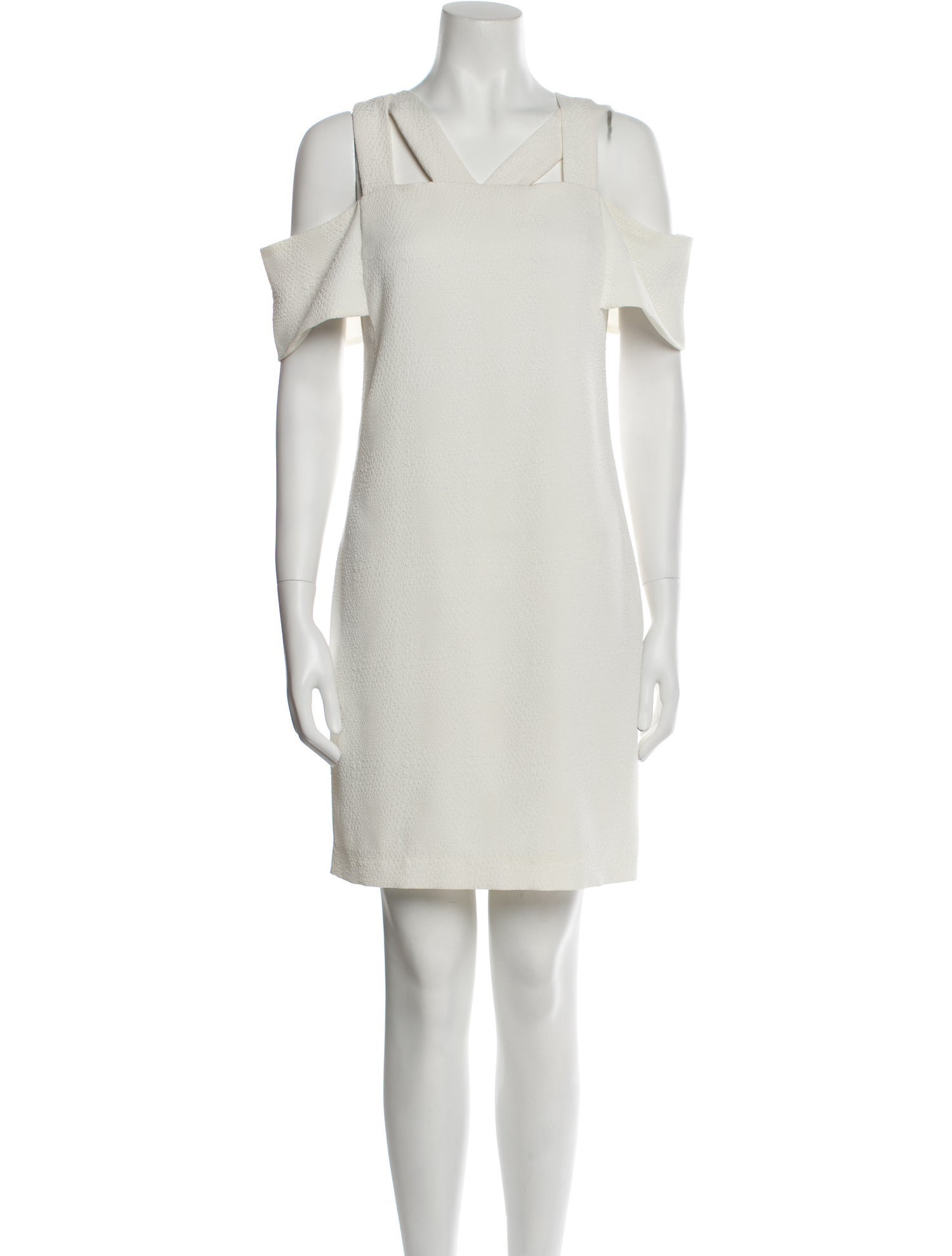 Sandro V-Neck Mini Dress