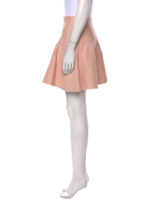 Sandro Raw-Edge Trim Mini Skirt