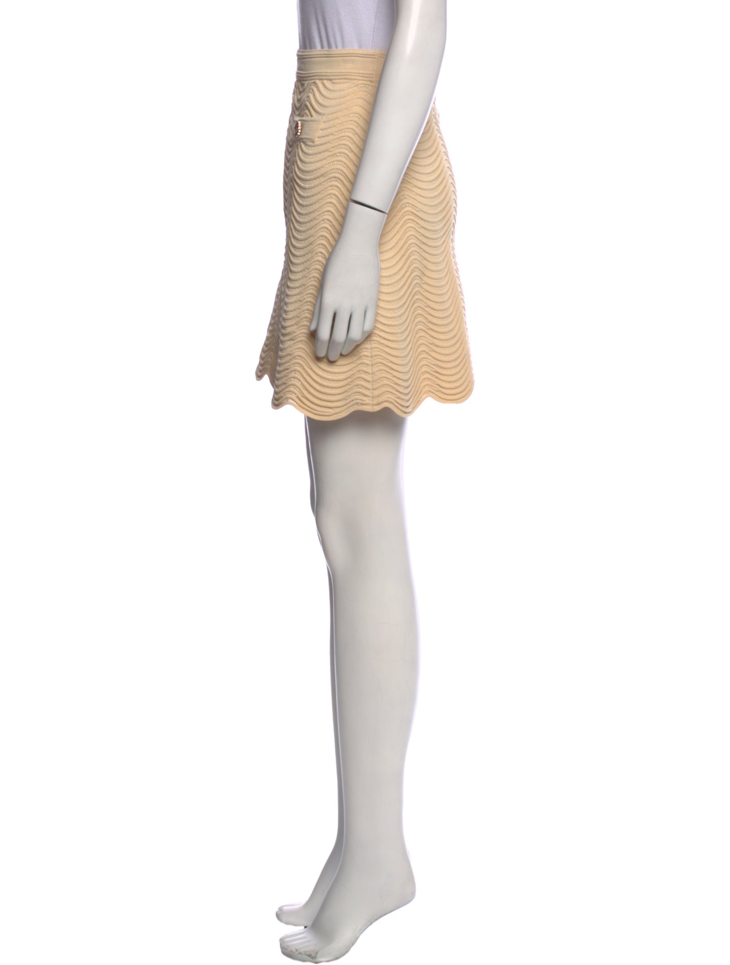 Sandro Studded Accents Mini Skirt