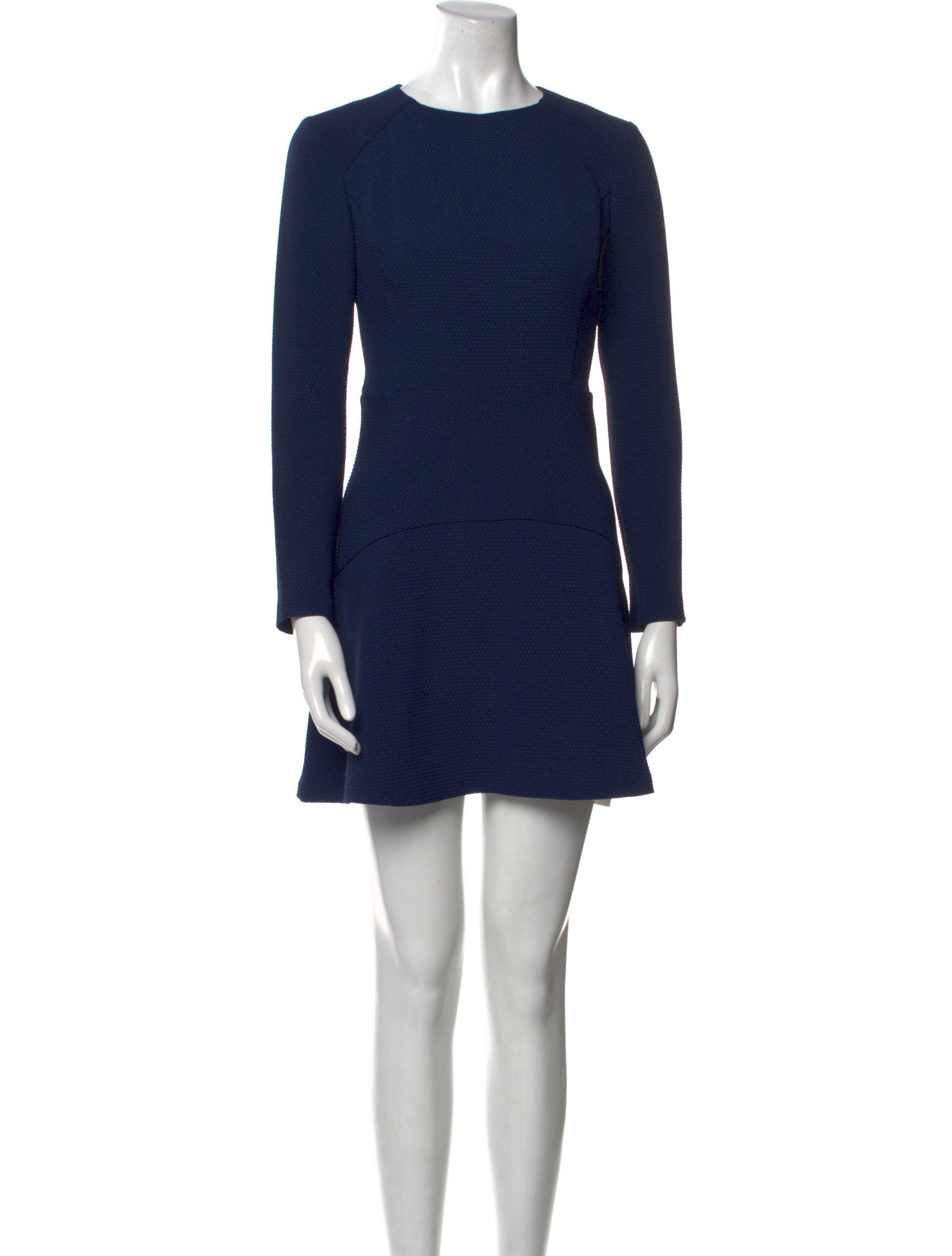 Sandro Crew Neck Mini Dress