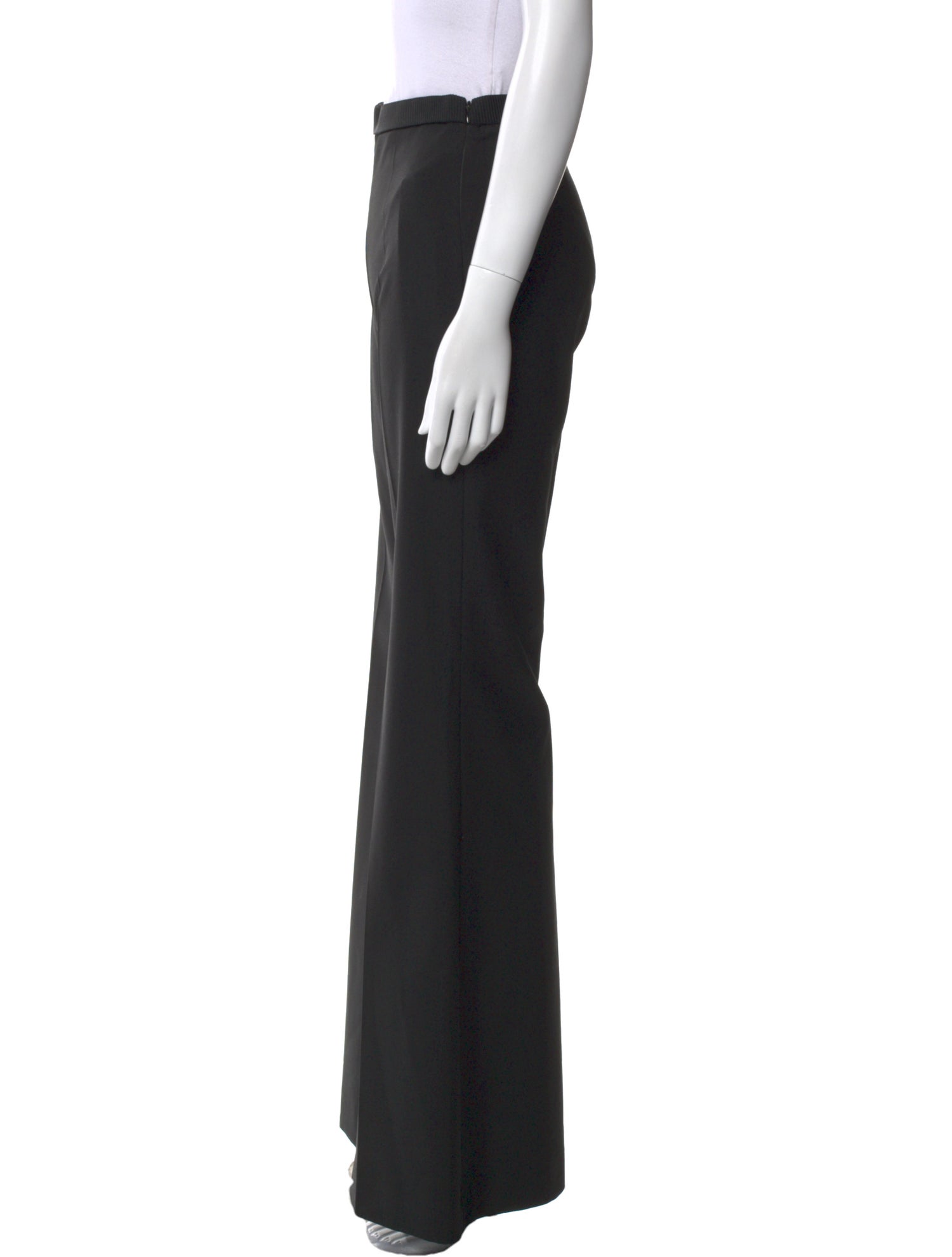 Sandro Wool Wide Leg Pants