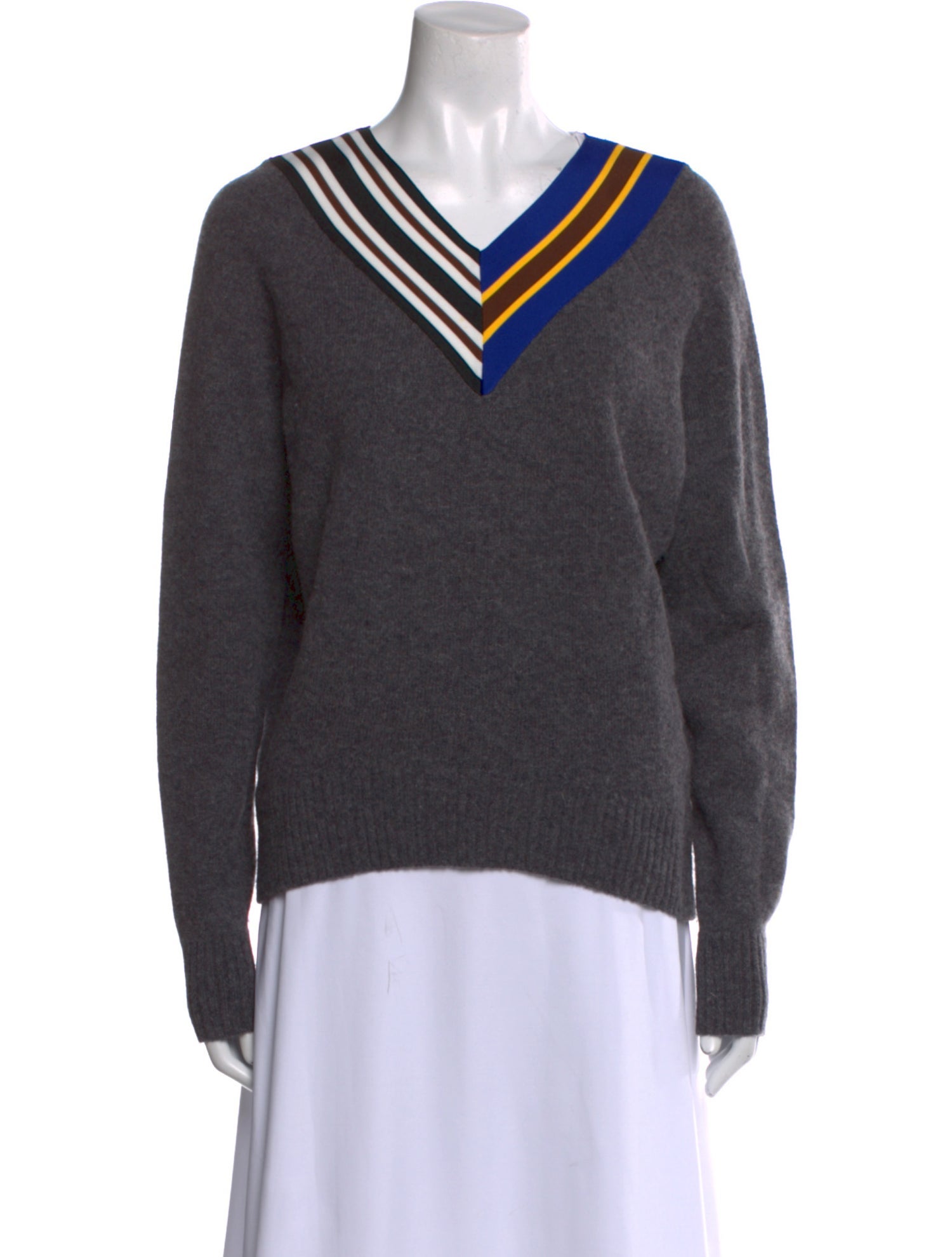 Sandro Wool V-Neck Sweater