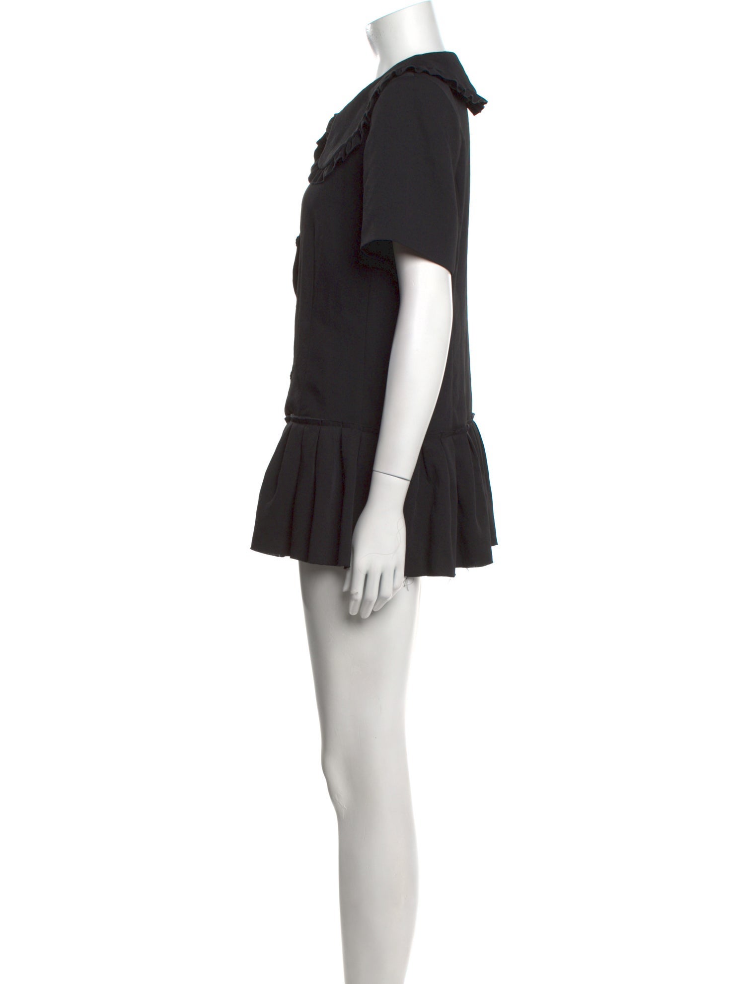 Sandro Crew Neck Mini Dress