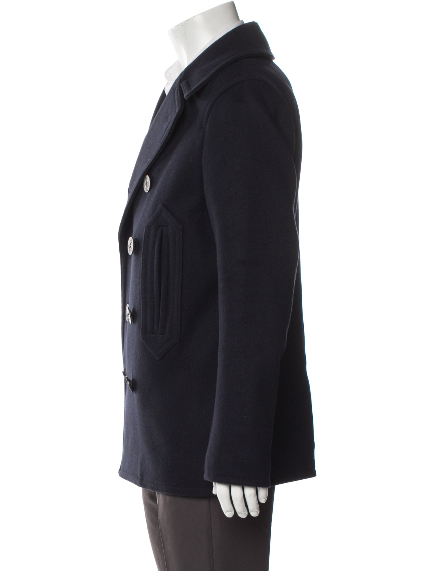 Sandro Wool Peacoat