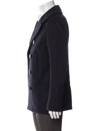 Sandro Wool Peacoat
