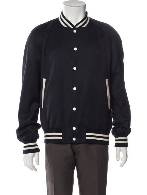 Sandro Striped Varsity Jacket