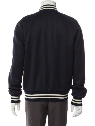 Sandro Striped Varsity Jacket