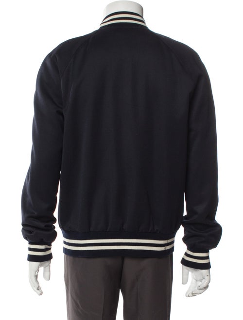 Sandro Striped Varsity Jacket