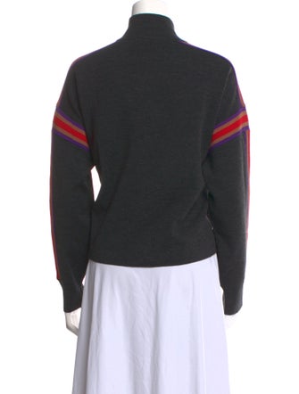 Sandro Wool Striped Sweater