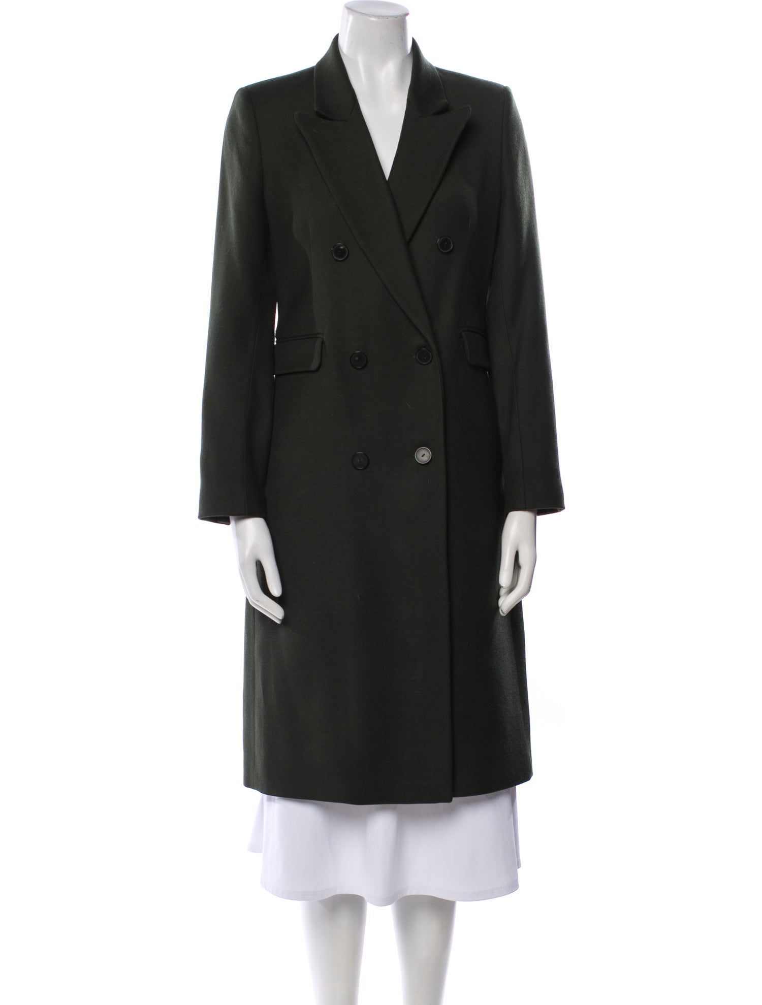 Sandro Wool Trench Coat