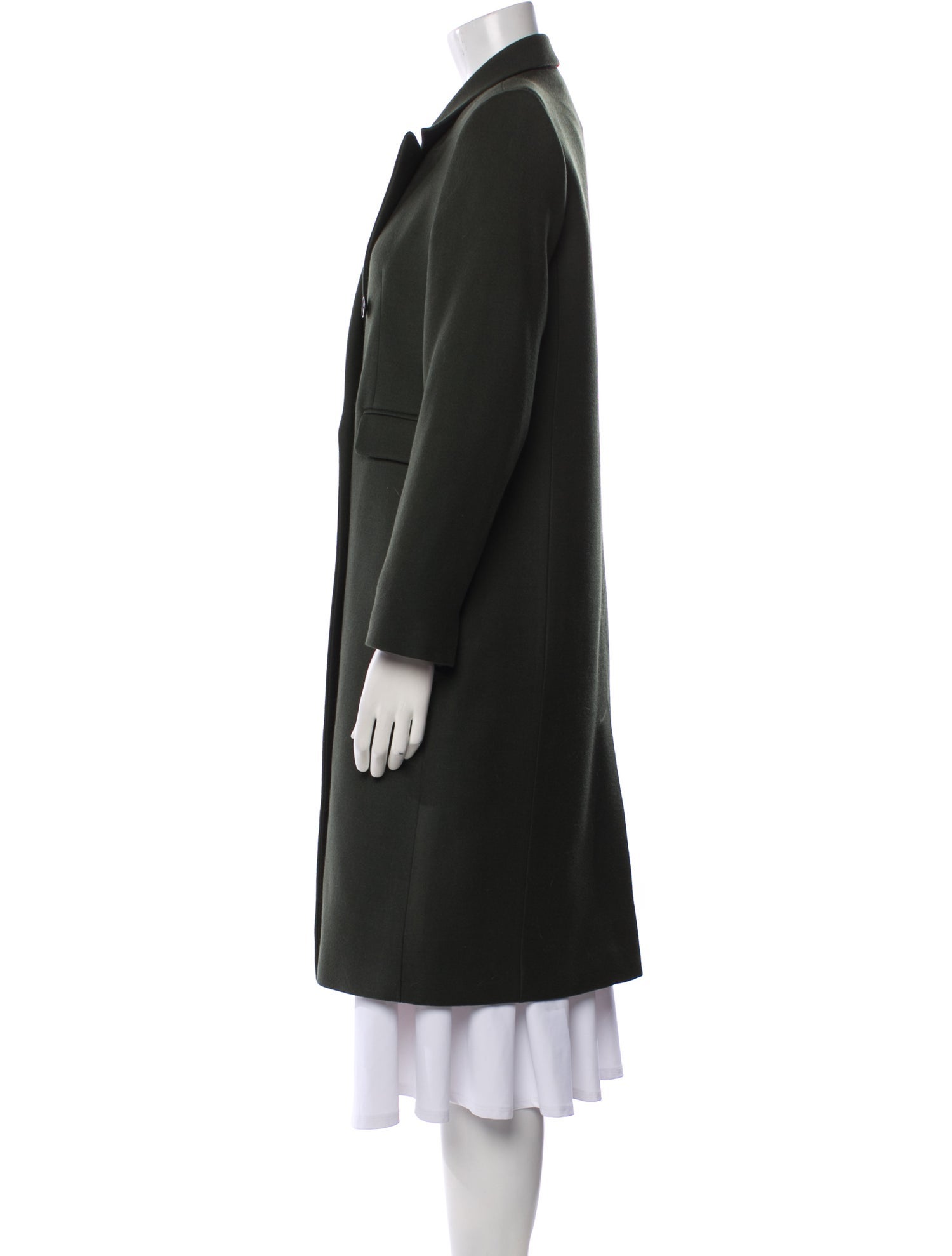 Sandro Wool Trench Coat