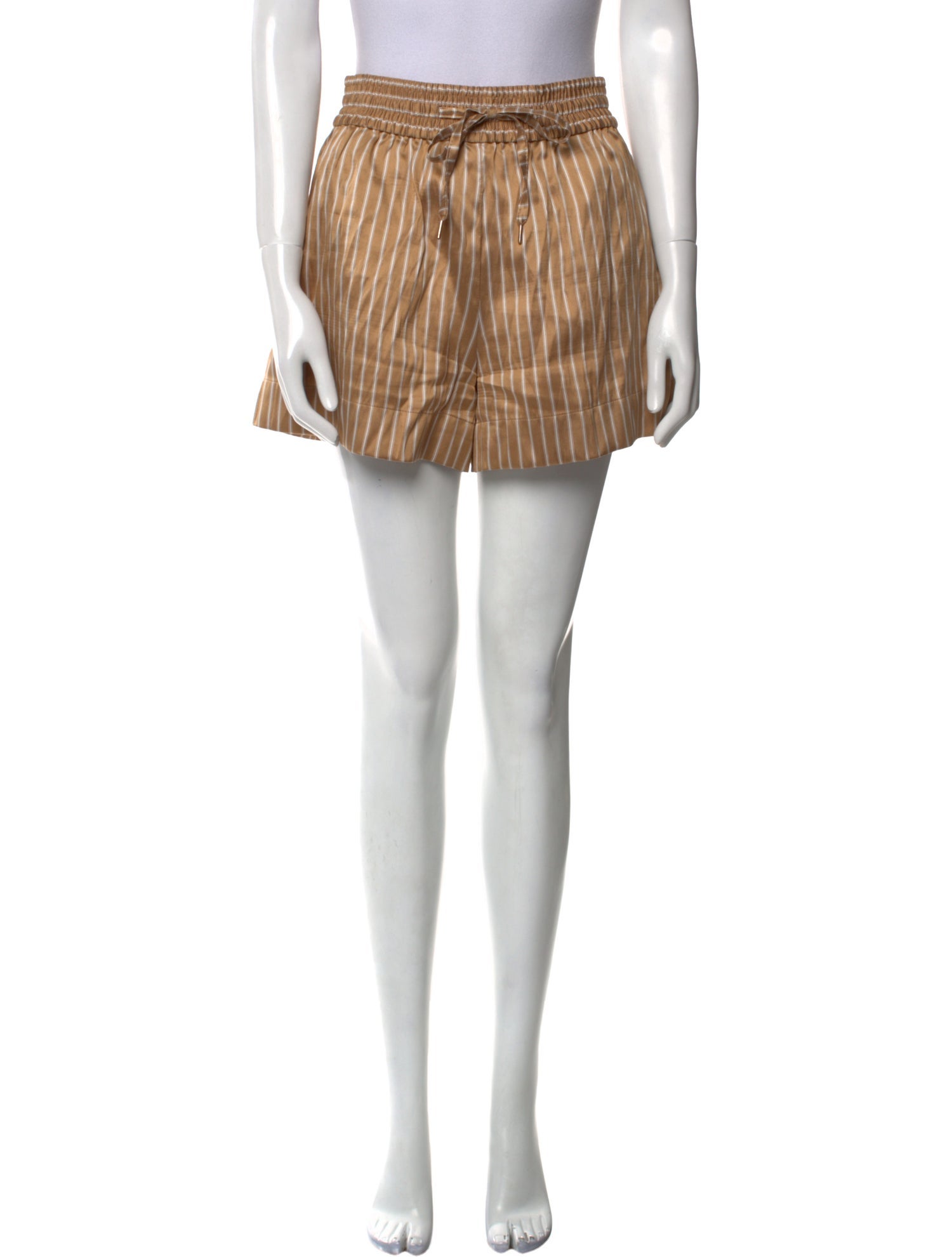 Sandro Striped Mini Shorts