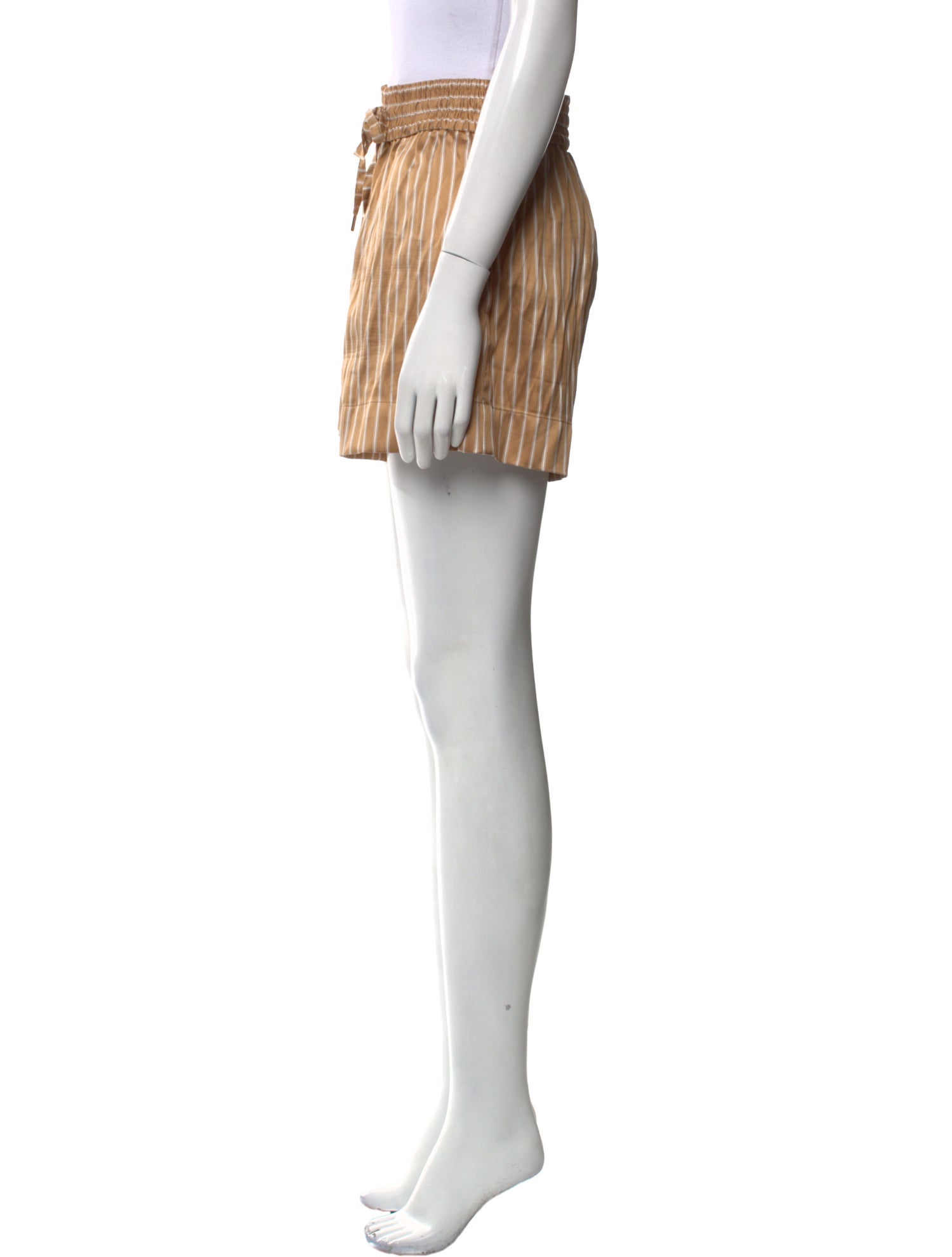 Sandro Striped Mini Shorts