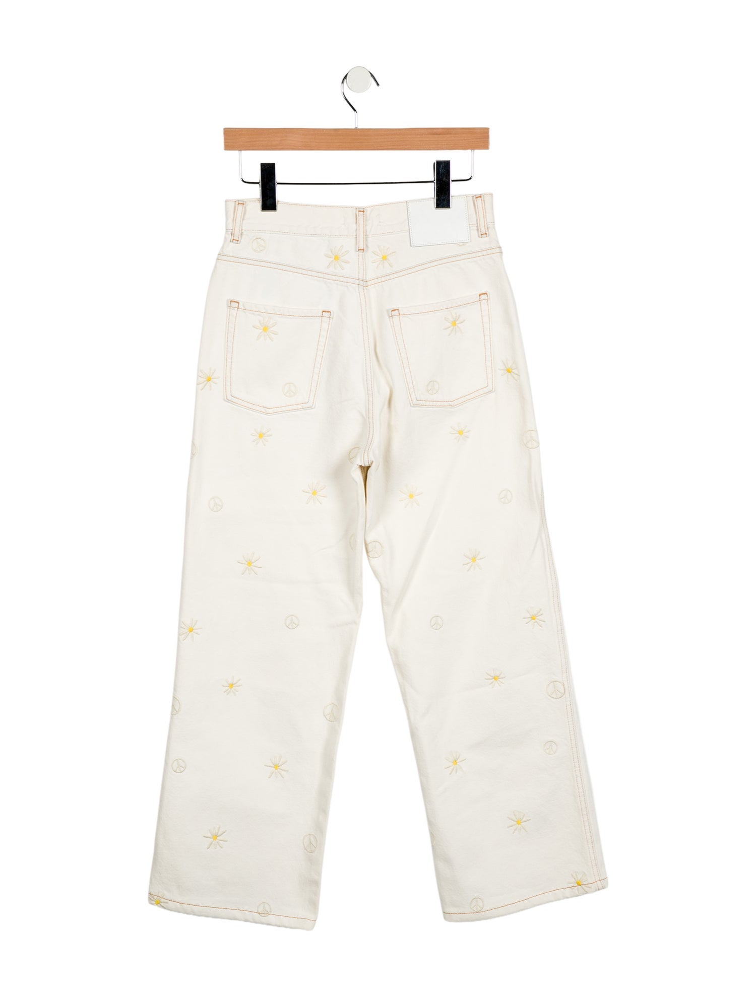 Sandro High-Rise Wide Leg Jeans