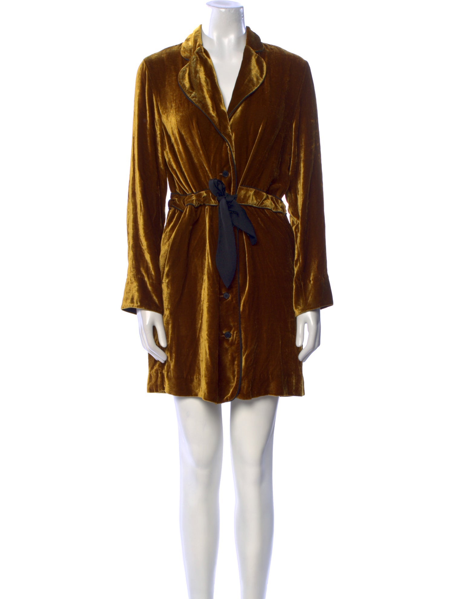 Sandro V-Neck Mini Dress