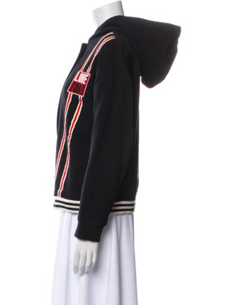 Sandro Striped Bomber Jacket