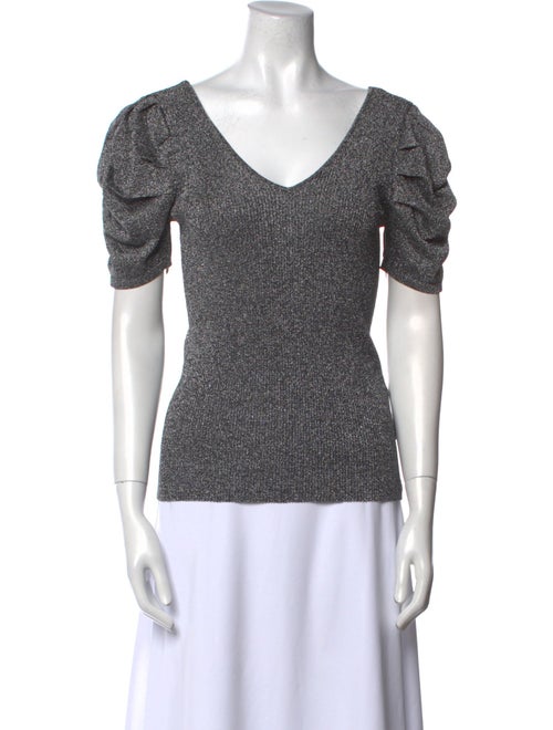 Sandro V-Neck Short Sleeve T-Shirt