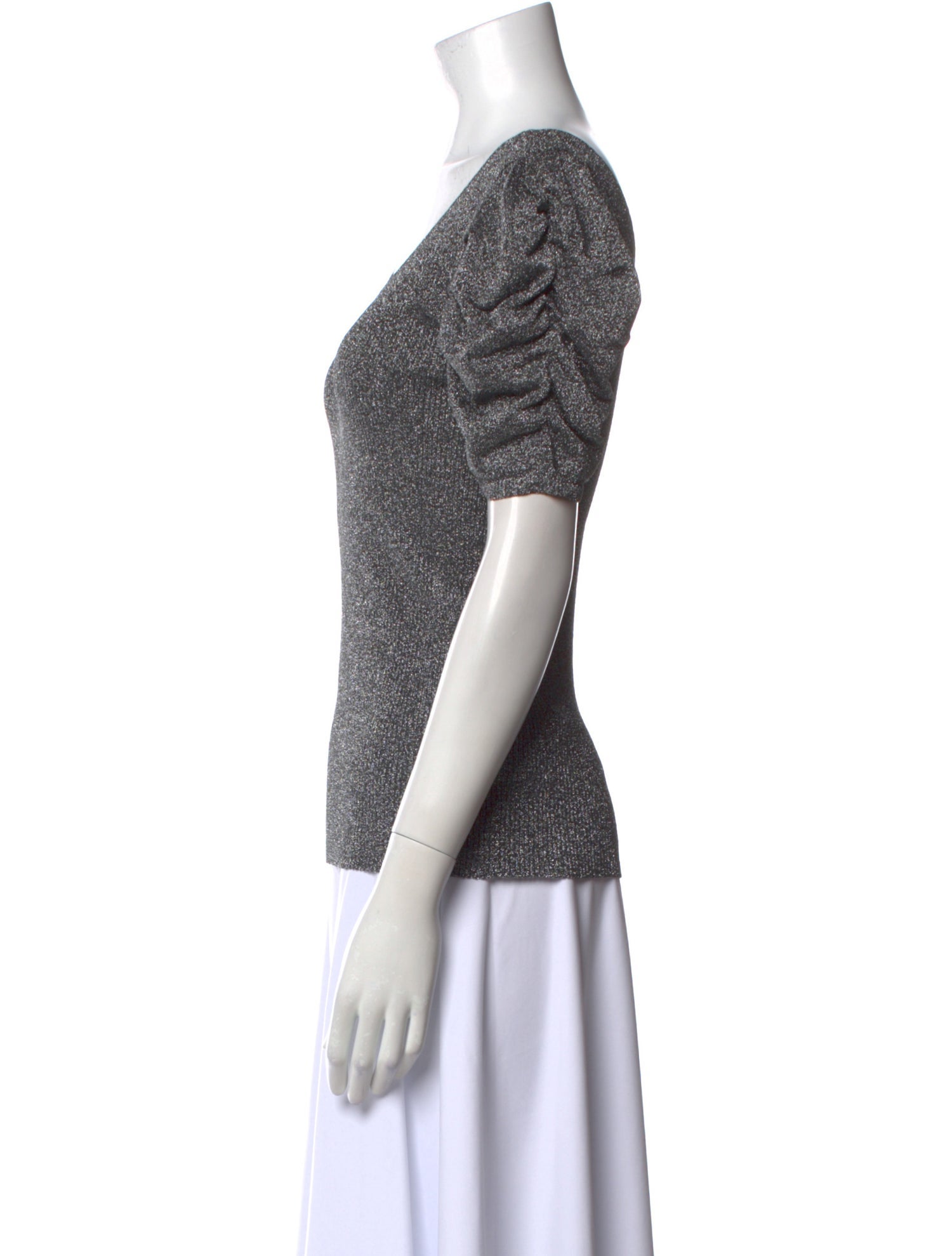 Sandro V-Neck Short Sleeve T-Shirt