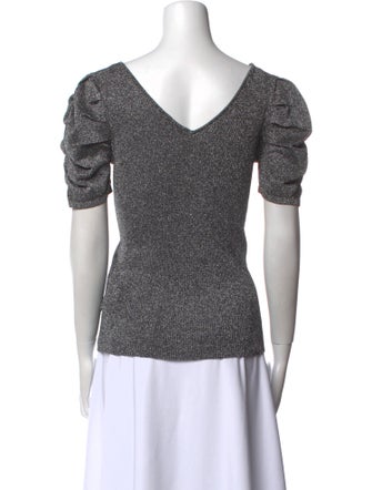 Sandro V-Neck Short Sleeve T-Shirt