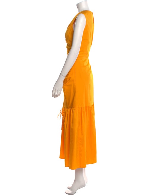 Sandro Crew Neck Long Dress