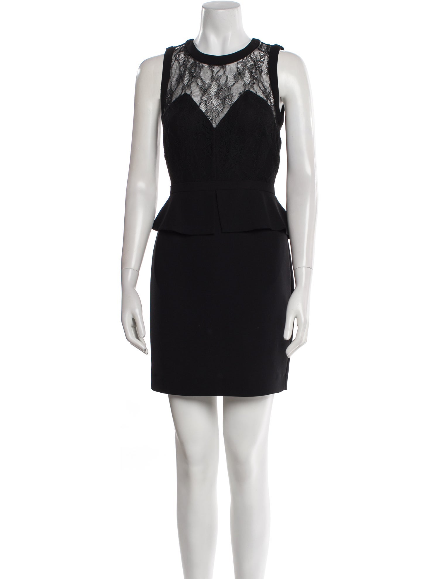 Sandro Crew Neck Mini Dress