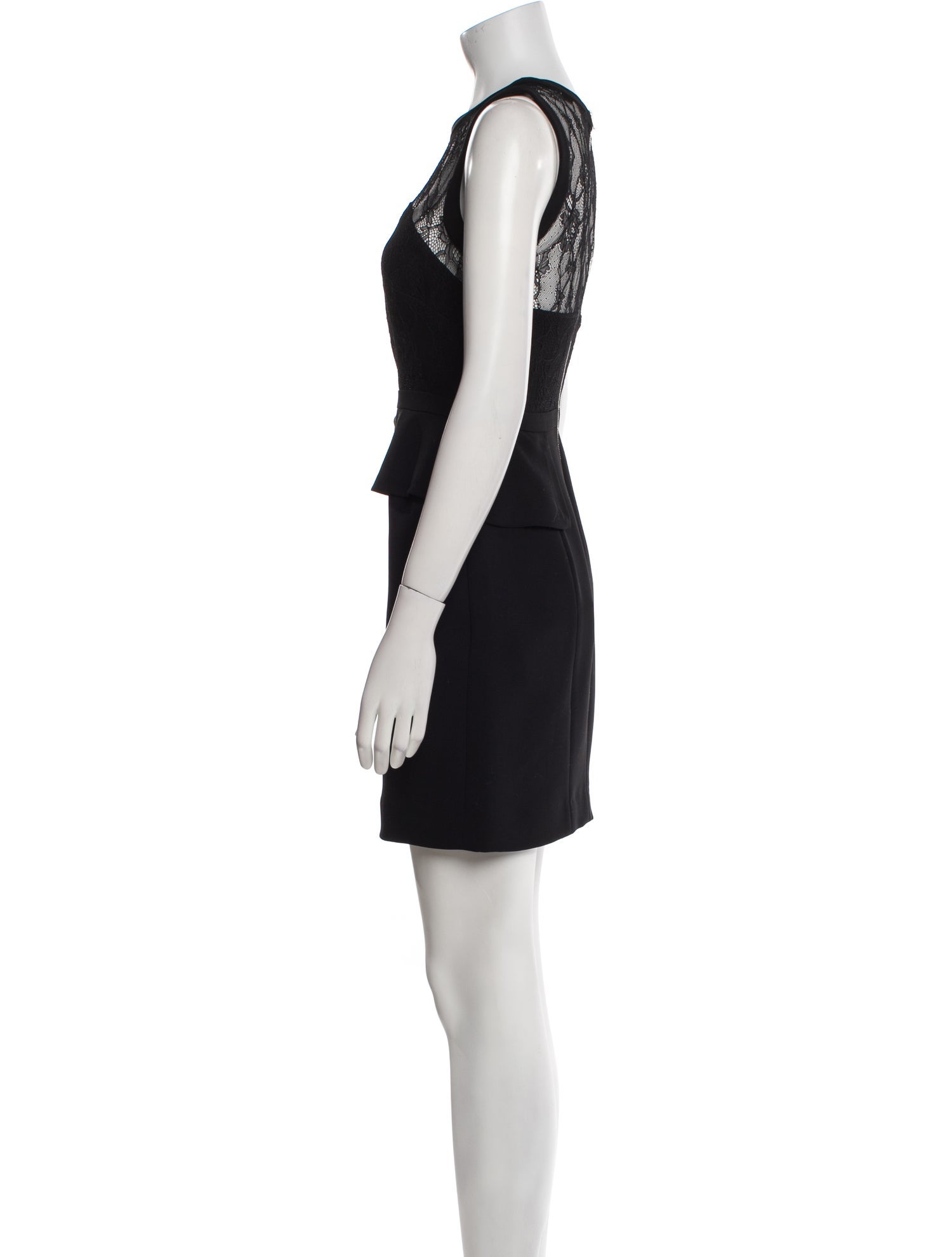 Sandro Crew Neck Mini Dress