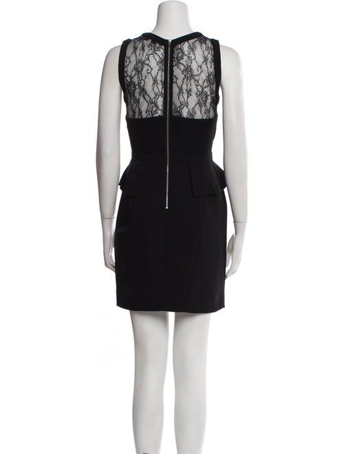 Sandro Crew Neck Mini Dress