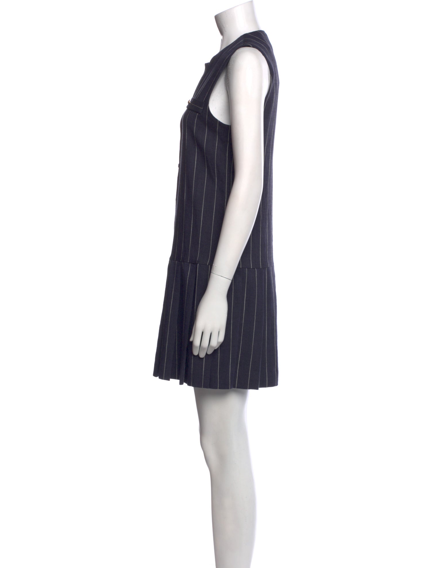 Sandro Striped Mini Dress