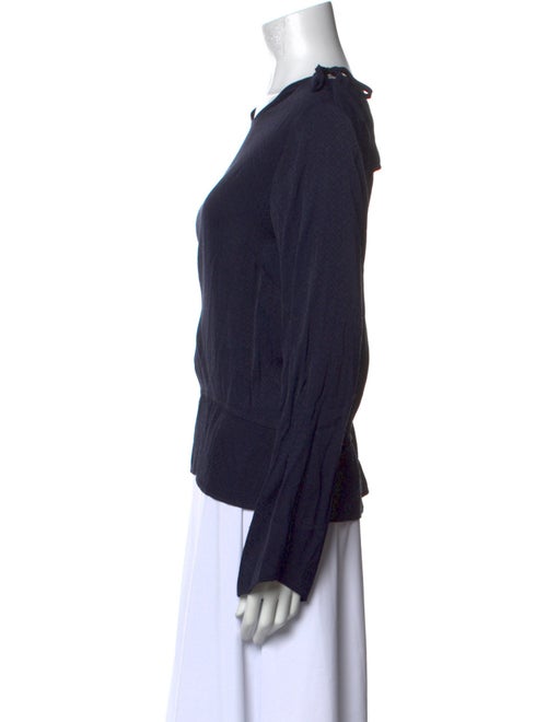 Sandro Crew Neck Long Sleeve Sweatshirt