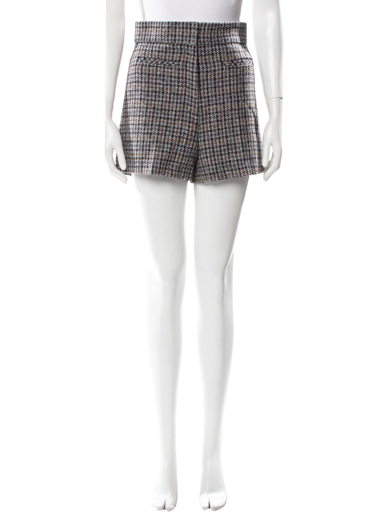 Sandro Wool Mini Shorts