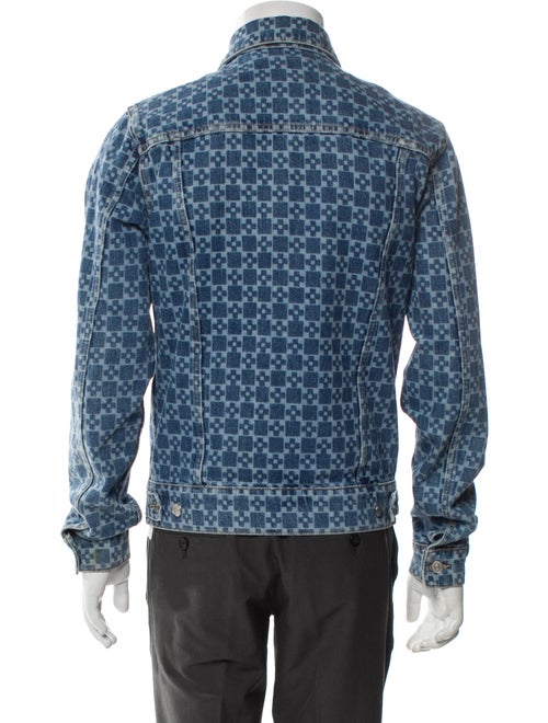 Sandro Printed Trucker Jacket