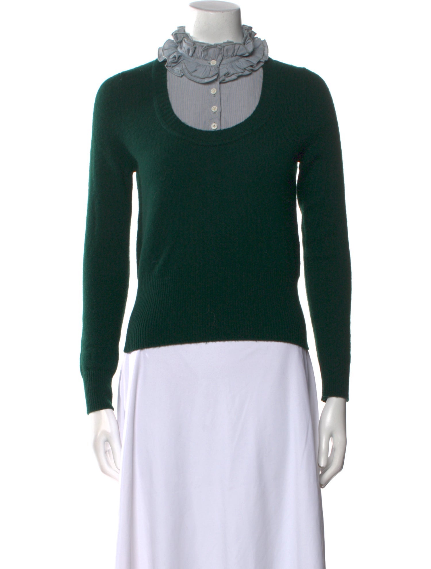 Sandro Wool Scoop Neck Sweater