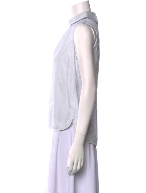 Sandro Mock Neck Sleeveless Top