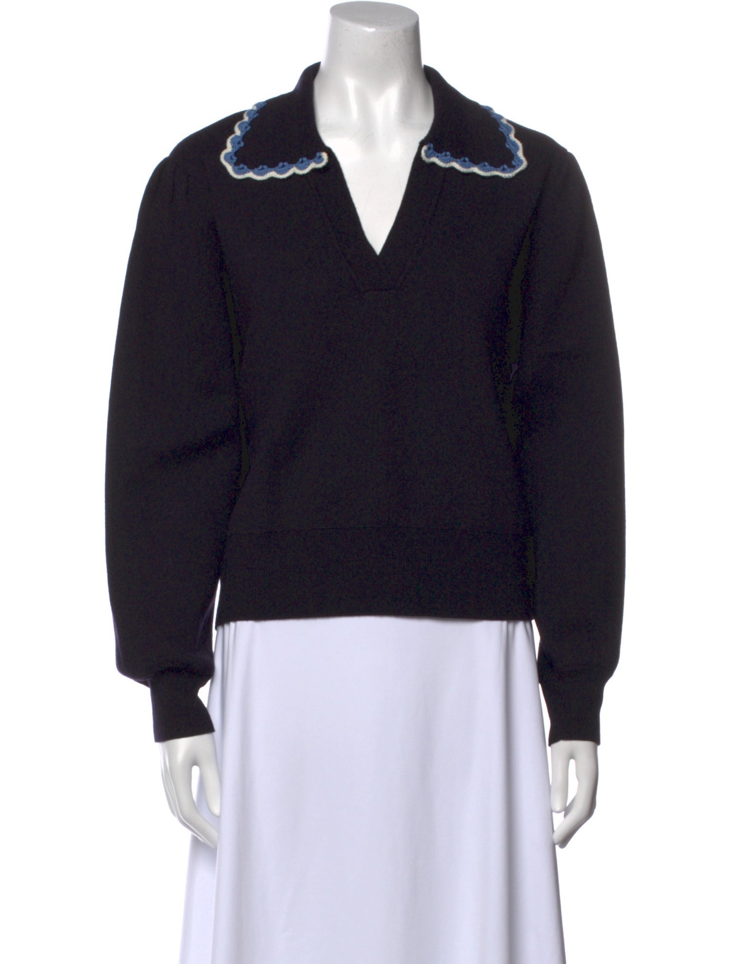 Sandro V-Neck Sweater