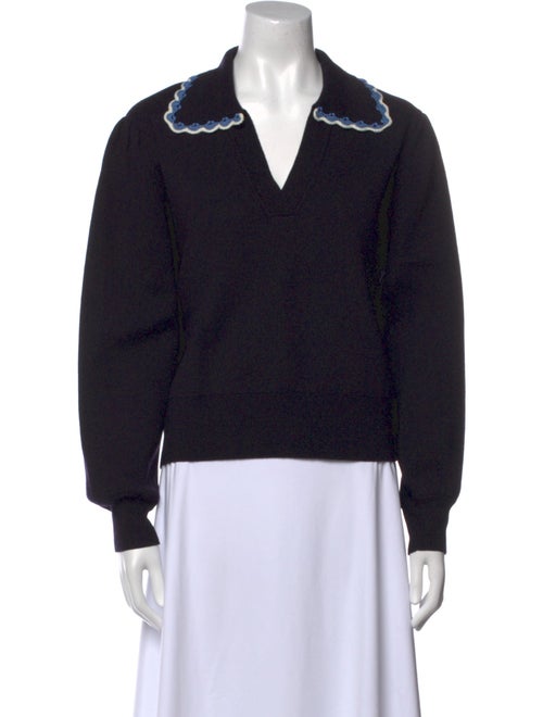 Sandro V-Neck Sweater