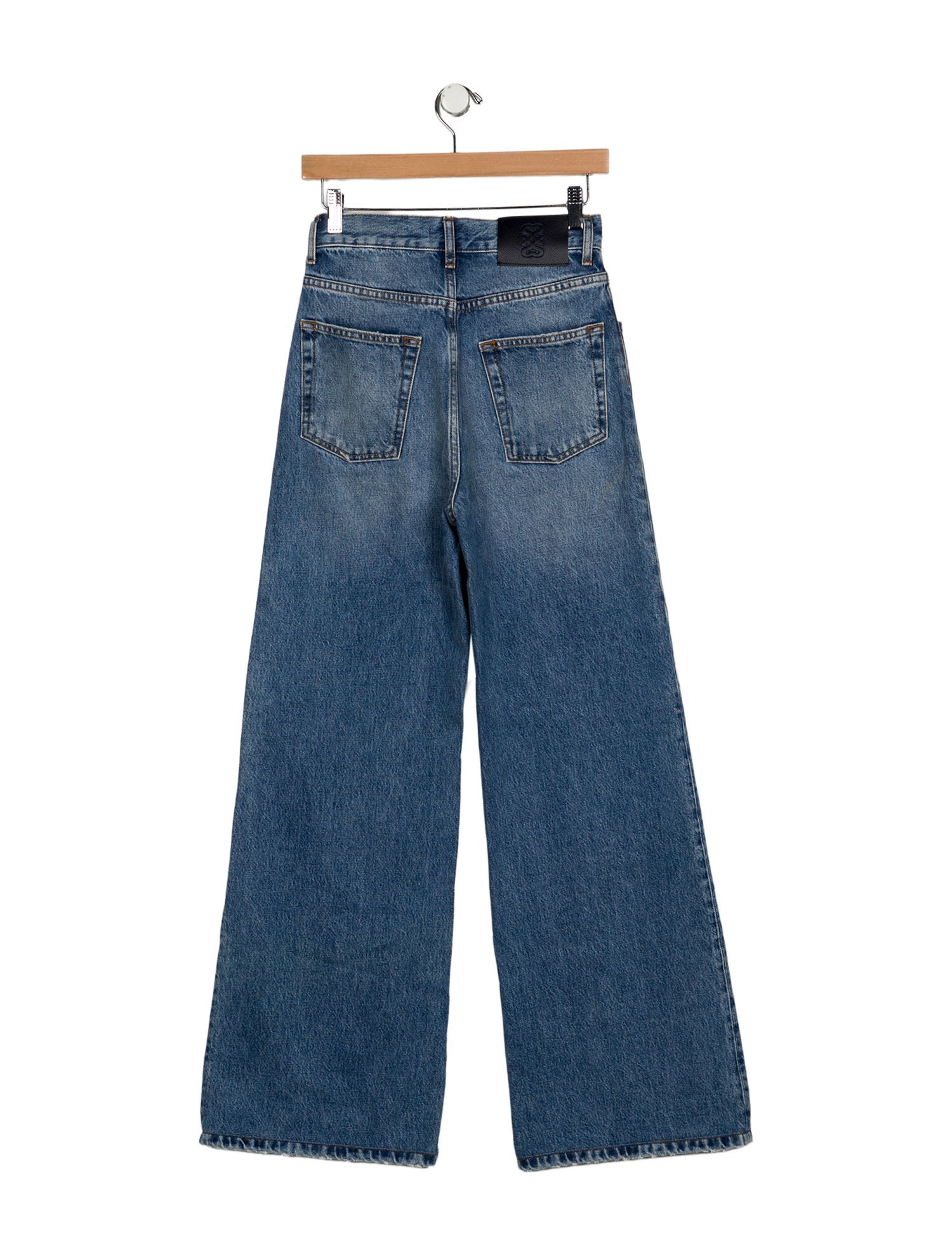 Sandro High-Rise Wide Leg Jeans