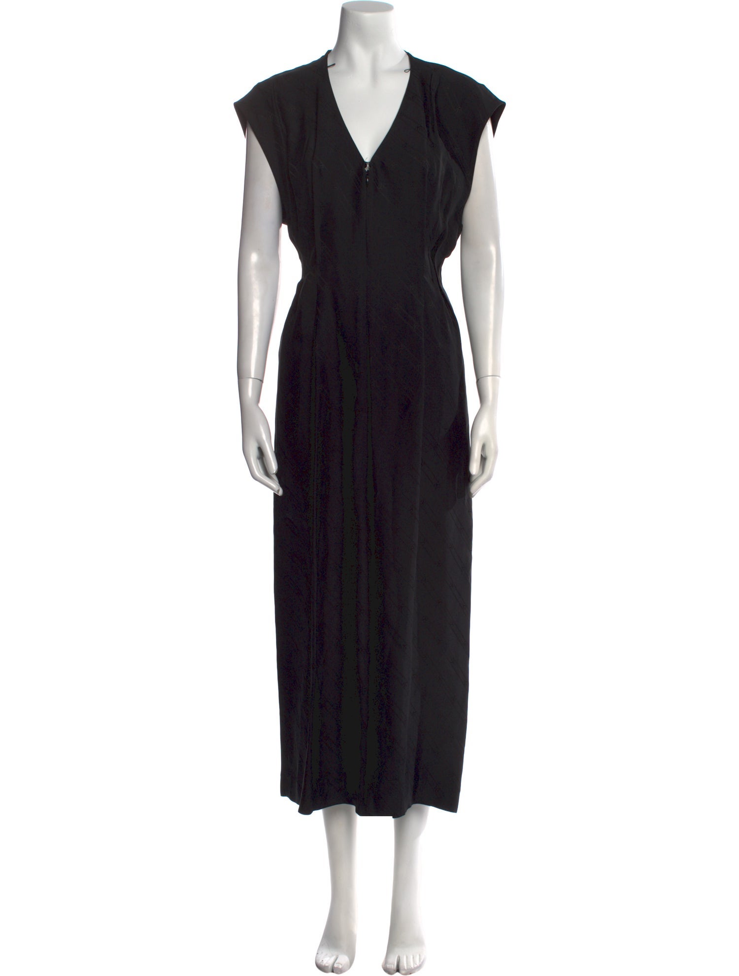 Sandro V-Neck Jumpsuit