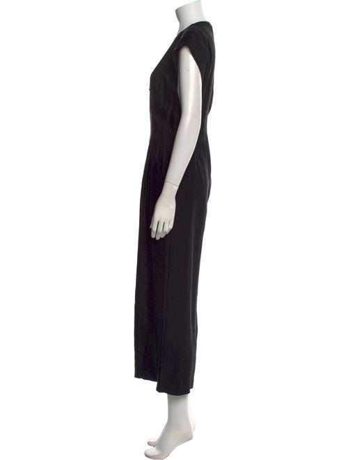 Sandro V-Neck Jumpsuit