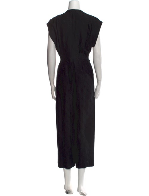 Sandro V-Neck Jumpsuit