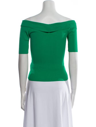 Sandro Off-The-Shoulder Short Sleeve Top