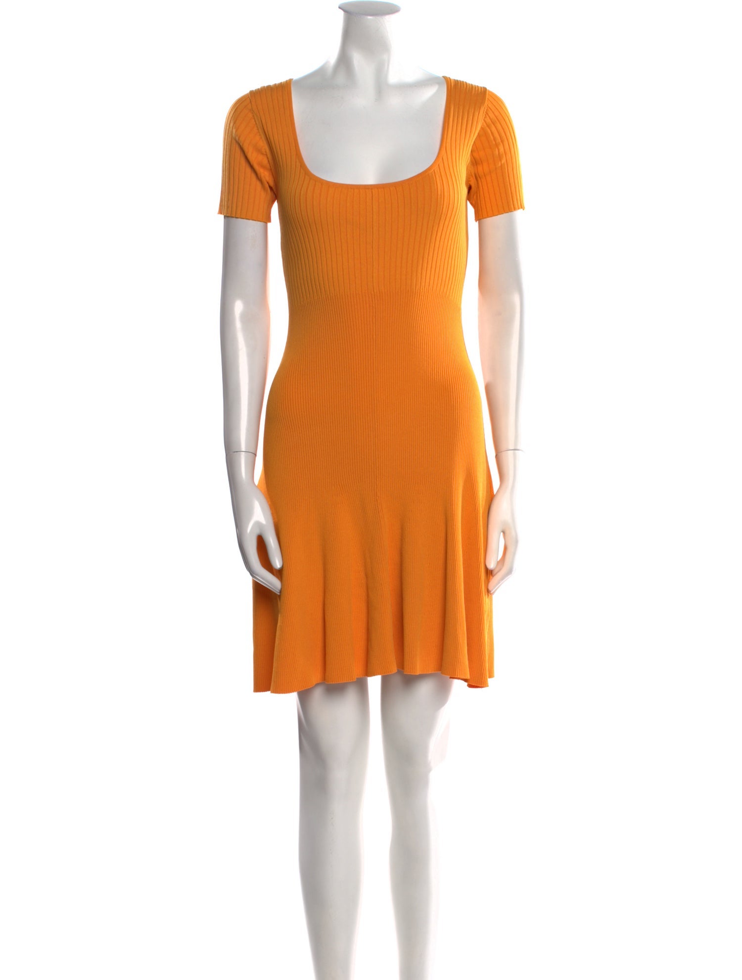 Sandro Square Neckline Mini Dress