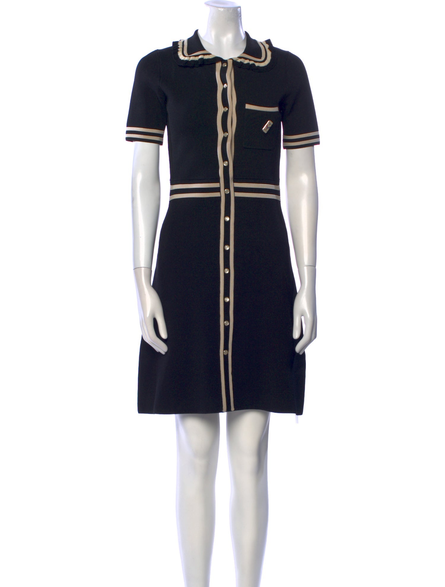 Sandro Wool Mini Dress