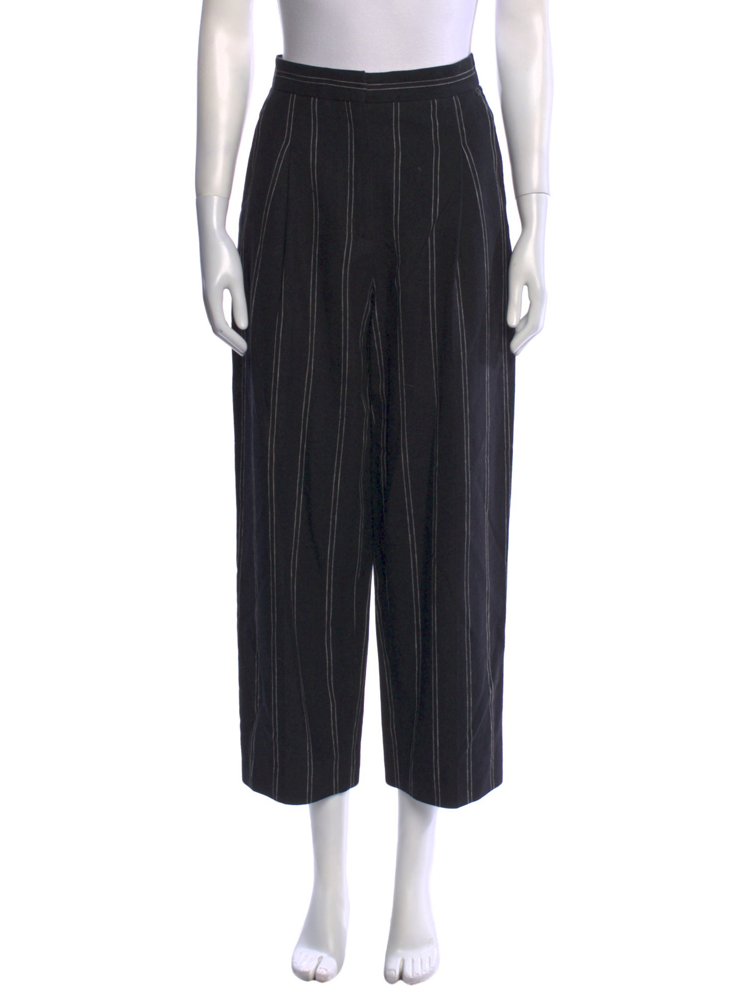 Sandro Linen Wide Leg Pants