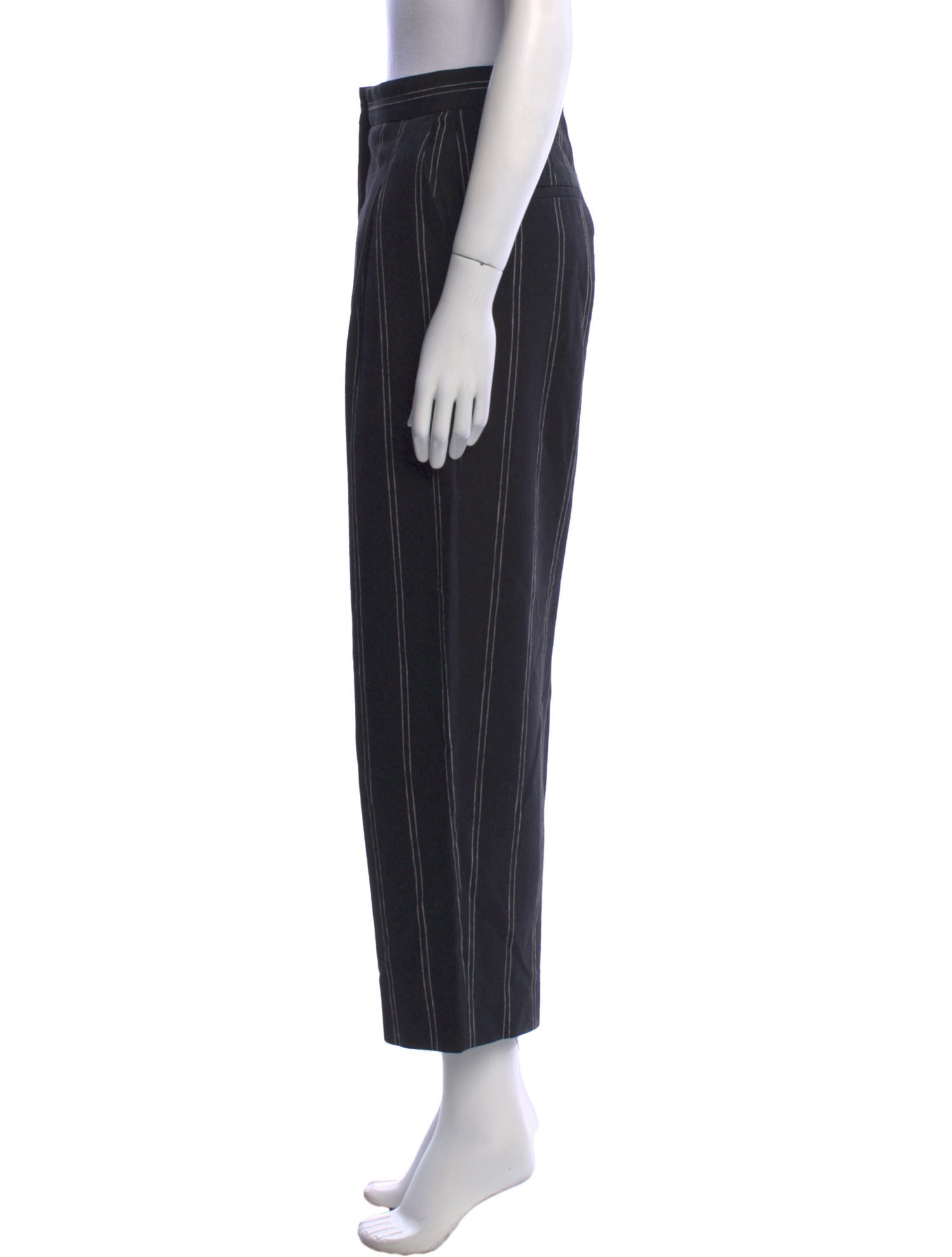 Sandro Linen Wide Leg Pants