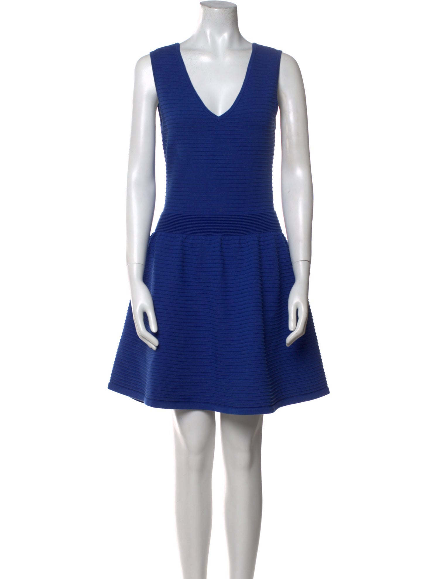 Sandro V-Neck Mini Dress