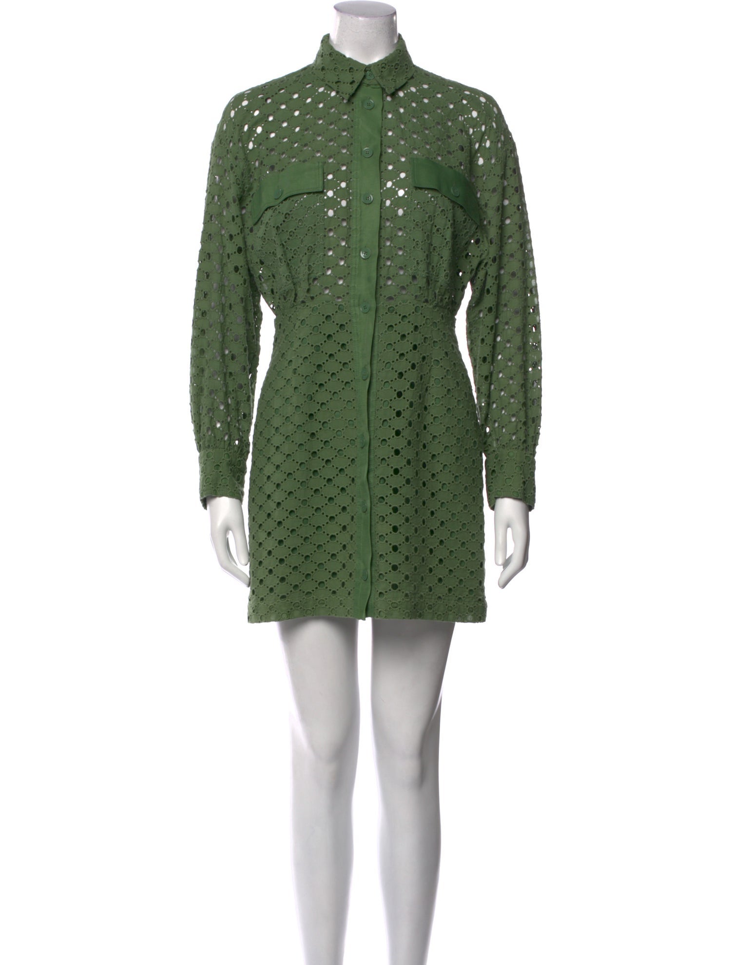 Sandro Polka Dot Print Mini Dress