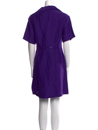 Sandro V-Neck Mini Dress